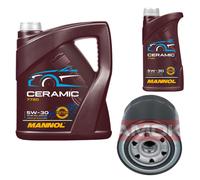 KAMOKA Controllo Set 6L MANNOL Ceramic 5W-30 Per Toyota Avensis Station