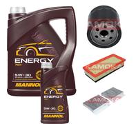 KAMOKA Controllo Set 6L MANNOL Energy 5W-30 per Alfa Romeo GT 1.8 TS