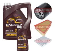 KAMOKA Controllo Set 6L MANNOL Energy 5W-30 per Ford Mondeo IV Turnier 1.6