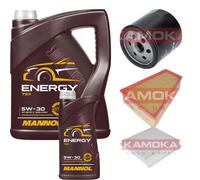 KAMOKA Controllo Set 6L MANNOL Energy 5W-30 per Ford Mondeo IV Turnier 1.6