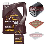 KAMOKA Controllo Set 6L MANNOL Energy 5W-30 per Nissan Pathfinder III 4.0