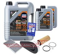 KAMOKA Controllo Set 7 L Liqui Moly Top Tec 4210 0W-30 Per BMW 5 Serie 525d 535d