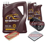 KAMOKA Controllo Set 7 L MANNOL Energy 5W-30 per Fiat Punto 1.2 60