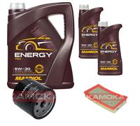 KAMOKA Controllo Set 7L MANNOL Energy 5W-30 per Ford Tourneo Connect