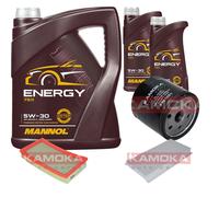 KAMOKA Controllo Set 7L MANNOL Energy 5W-30 per Ford Tourneo Connect