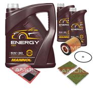 KAMOKA Controllo Set 7L MANNOL Energy 5W-30 per Mercedes S-Klasse W221
