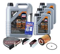 Kamoka Controllo Set 8 L Liqui Moly Top Tec 4210 0W-30 per di Mercedes