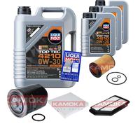 KAMOKA Controllo Set 8 L Liqui Moly Top Tec 4210 0W-30 Per Honda Civic VIII