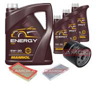 KAMOKA Controllo Set 8 L MANNOL Energy 5W-30 per Ford Tourneo Connect