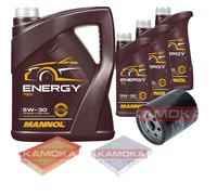 KAMOKA Controllo Set 8L MANNOL Energy 5W-30 per Ford Focus C-Max