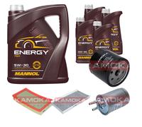 KAMOKA Controllo Set 9L MANNOL Energy 5W-30 per Ford Tourneo Connect