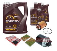 KAMOKA Controllo Set 9L MANNOL Energy 5W-30 per Mercedes S-Klasse W221
