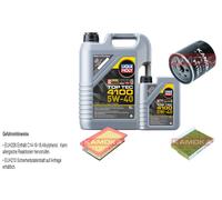 Kamoka Controllo Set Additivo Liqui Moly Top . Tec 4100 5W-40 6L per Fiat