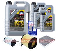 Kamoka Controllo Set Additivo Liqui Moly Top . Tec 4100 5W-40 9L per Audi
