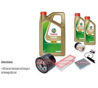 Kamoka Controllo Set castrol edge 5W-30 CON 7L per Dacia