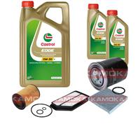 KAMOKA Controllo Set CASTROL EDGE 5W-30 M 7L Per Honda Civic VIII Hatchback