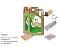 Kamoka Controllo Set castrol edge Titanio FST 5W-30 10L per LED VW