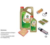 Kamoka Controllo Set castrol edge Titanio FST 5W-30 6L per BMW 2 di Spray Attivo