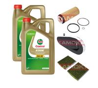 KAMOKA Controllo Set Castrol EDGE Titanium FST 5W-30 10L Per BMW 5 Serie 525d