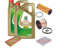 KAMOKA Controllo Set Castrol EDGE Titanium FST 5W-30 10L Per VW Touareg 3.0