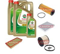 KAMOKA Controllo Set Castrol EDGE Titanium FST 5W-30 11L Per VW Touareg 3.0