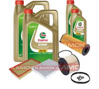KAMOKA Controllo Set Castrol EDGE Titanium FST 5W-30 12L Per VW Touareg 3.0