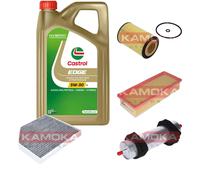 KAMOKA Controllo Set Castrol EDGE Titanium FST 5W-30 5L Per Audi Q5 2.0 TDI