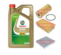 KAMOKA Controllo Set Castrol EDGE Titanium FST 5W-30 5L Per Seat Leon ST 1.8