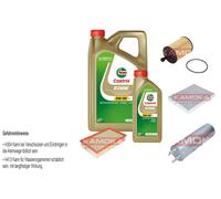 KAMOKA Controllo set Castrol EDGE Titanium FST 5W-30 6L per VW Vans V