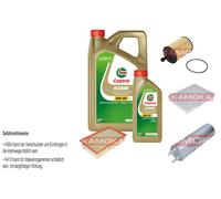 KAMOKA Controllo set Castrol EDGE Titanium FST 5W-30 6L per VW Vans V