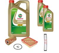 KAMOKA Controllo Set Castrol EDGE Titanium FST 5W-30 7L Per BMW 3 Serie 318i
