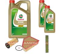KAMOKA Controllo Set Castrol EDGE Titanium FST 5W-30 7L Per BMW X1 xDrive18d