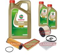 KAMOKA Controllo Set Castrol EDGE Titanium FST 5W-30 7L Per VW Touareg 3.0