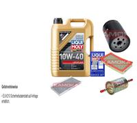 Kamoka Controllo Set Liqui Moly 10W-40 Bassa Visciosità 5L per Ford Messa