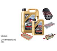 Kamoka Controllo Set Liqui Moly 10W-40 Bassa Visciosità 6L per Ford Messa