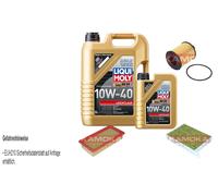 Kamoka Controllo Set Liqui Moly 10W-40 Bassa Visciosità 6L per Suzuki Splash 1.3