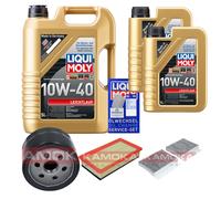Kamoka Controllo Set Liqui Moly 10W-40 Bassa Visciosità 7L per Alfa Romeo Gt