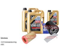 KAMOKA Controllo Set Liqui Moly 10W-40 Leichtlauf 11L Per Citroën Jumper