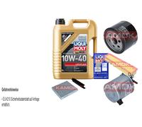 Kamoka Controllo Set Liqui Moly 10W-40 Scorrevolezza 5L per Dacia Logan MCV 1.5