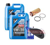 Kamoka Controllo Set Liqui Moly 5W-30 da Molto Tempo 10L per BMW 5er 525d 535d