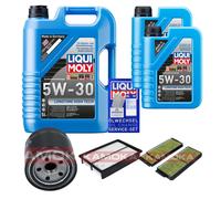Kamoka Controllo Set Liqui Moly 5W-30 da Molto Tempo 7L per Mazda 5 2.0 CD