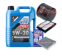 KAMOKA Controllo Set Liqui Moly 5W-30 Longtime 5L Per Suzuki Baleno 1.0