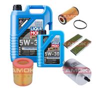 KAMOKA Controllo Set Liqui Moly 5W-30 Longtime 6L Per Audi A6 2.0 TFSI