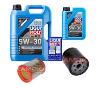 KAMOKA Controllo Set Liqui Moly 5W-30 Longtime 6L Per Citroën Berlingo Kasten
