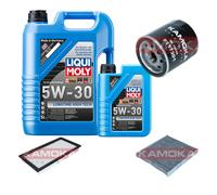 KAMOKA Controllo Set Liqui Moly 5W-30 Longtime 6L Per Jeep Compass 2.4 4x4