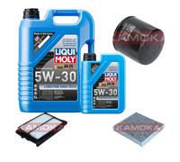 KAMOKA Controllo Set Liqui Moly 5W-30 Longtime 6L Per Suzuki Baleno 1.0
