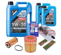 KAMOKA Controllo Set Liqui Moly 5W-30 Longtime 7L Per Audi A6 2.0 TFSI
