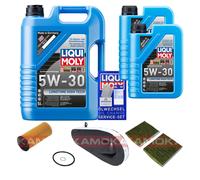KAMOKA Controllo Set Liqui Moly 5W-30 Longtime 7L Per BMW 5 Serie 520D 518D