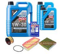 KAMOKA Controllo Set Liqui Moly 5W-30 Longtime 7L Per Dacia Sandero II