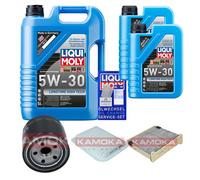 KAMOKA Controllo Set Liqui Moly 5W-30 Longtime 7L Per Mitsubishi Grandis 2.4